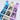 Fimear 57mm Pink/Yellow/Blue Ink-Free Thermal Printing Paper 丨5 Rolls - Fimear